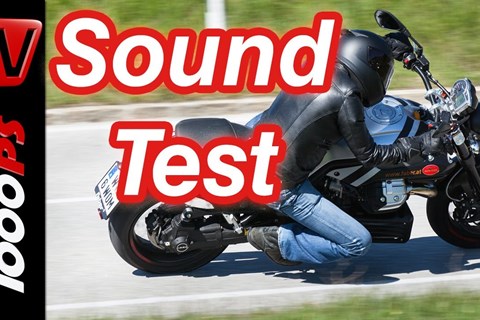 Soundvideo | MotoGuzzi GRISO 1200 8V | Purer V2 Motorsound