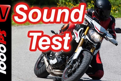Soundvideo | Yamaha MT-09 Street Rally | 3-Zylinder Motorsound