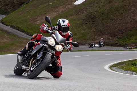 Triumph Street Triple R - Test in den Alpen