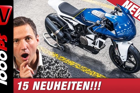 Motorrad Neuheiten 2021 - Motorradmesse mit 1000PS - EICMA und INTERMOT am Sofa