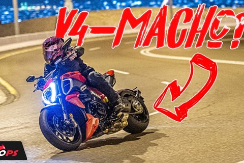 Ducati Diavel V4 2023 - erster Test des Brachialo-Naked Bikes!