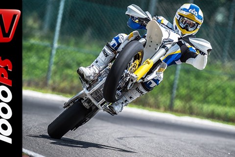 Husqvarna FS 450 - 2015 Supermoto Action Video