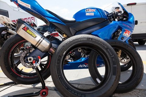 Michelin Power Cup / Slick Test