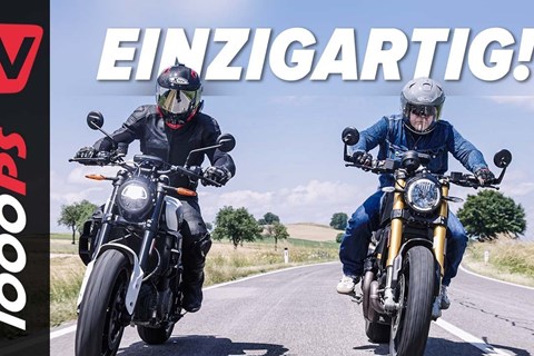 Die etwas anderen V2! Indian FTR 1200 S vs. Ducati Scrambler 1100 Sport PRO Vergleich