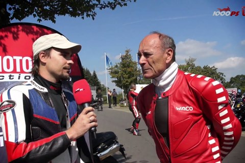 Nürburgring Nordschleife mit Motorrad, Metzeler und Helmut Dähne