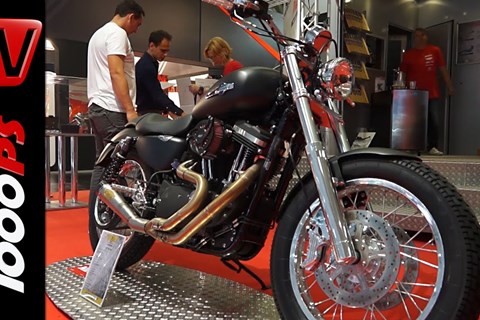 Harley Davidson Sportster 1200 Dirt Tracker Umbau by MIZU