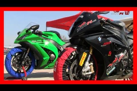 Kawasaki ZX-10R / BMW S 1000 RR Slovakiaring und Dynojet Prüfstand