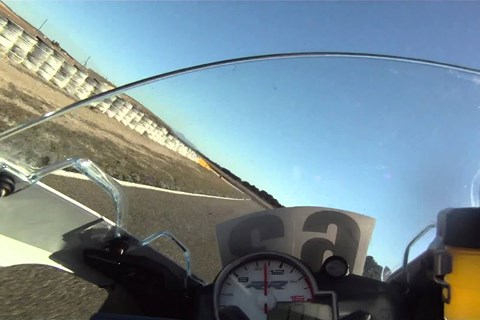Onboard Lap BMW S 1000 RR Almeria