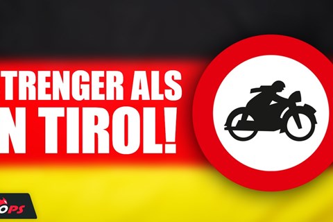 Ernsthaft? Motorrad-Fahrverbote 2024 in Deutschland für mehr als 90 dB Standgeräusch