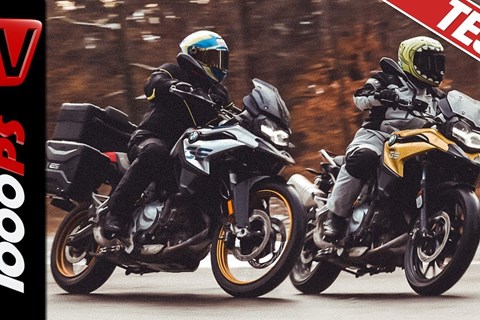 BMW F 750 GS & BMW F 850 GS im Test | Vergleich bei Eis und Schnee