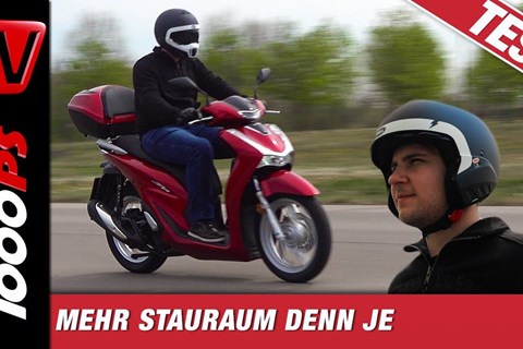 Honda SH125i 2020 Test - Stauraum und Effizienz besser denn je!