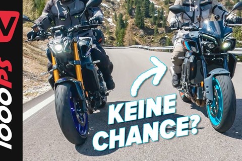 Muss es immer die Große sein? Yamaha MT-10 vs. MT-09 SP Alpen-Vergleichs-Test 2022