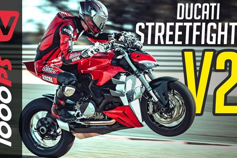 Besser als die V4?? Ducati Streetfighter V2 im ersten Test auf Straße und Rennstrecke