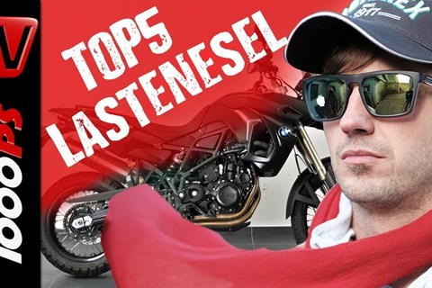 Top 5 Lastenesel - Motorräder mit hoher Zuladung