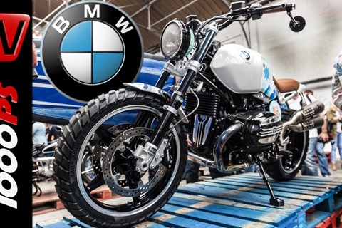 BMW R nineT Scrambler 2015 | First Look & Details | Wheels & Waves 2015