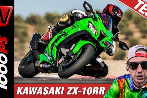Kawasaki Ninja ZX-10RR im Vergleichstest auf der Rennstrecke beim Masterbike 2019
