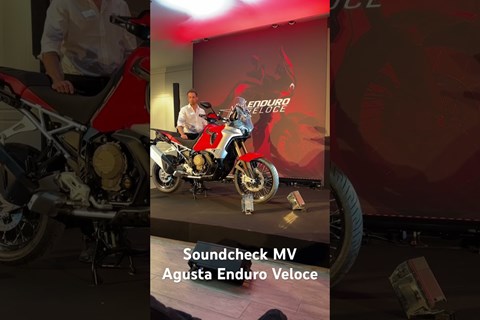 MV Agusta Enduro Veloce Soundcheck