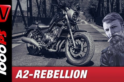 Nur für ECHTE Rebellen - Honda CMX500 Rebel 2020 Test