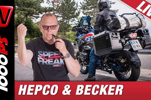 Einblick in die Welt eines renommierten Zubehör-Anbieters: Hepco & Becker live zu Gast im Studio.