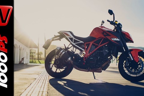 Behind the scenes - Pressetest KTM 1290 Super Duke R