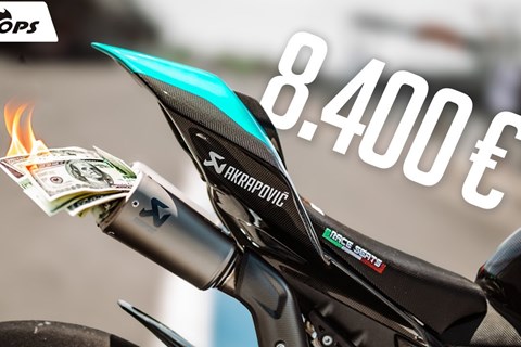 Der teuerste Auspuff der Welt! Akrapovic Racing System für Ducati Panigale V4