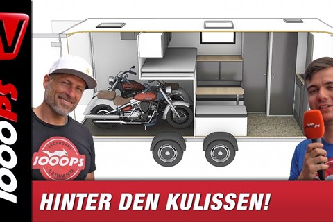 Sportcaravan - perfekt für deinen Motorradurlaub? 1000PS zu Besuch in der Caravan Manufaktur