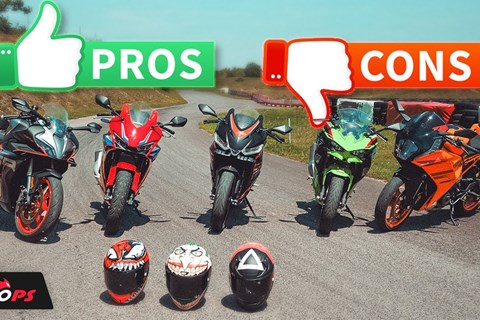 A2 Einsteiger Supersport Motorräder im Vergleich 2024 - Welche ist die Beste?