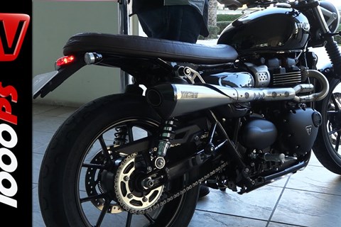 Triumph Street Twin Vance & Hines Soundcheck