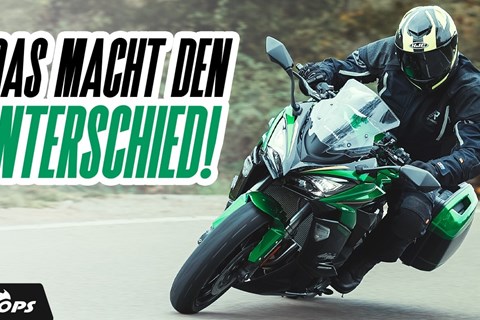 6 PS weniger - trotzdem schneller! Test Kawasaki Ninja 1100 SX SE 2025