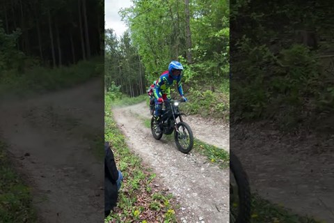 Lautlos Enduro fahren 🔉 #shorts #talariaebike