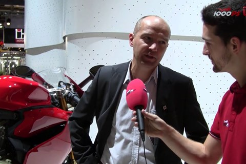 Akrapovic Ducati Panigale Komplettanlage Eicma 2012