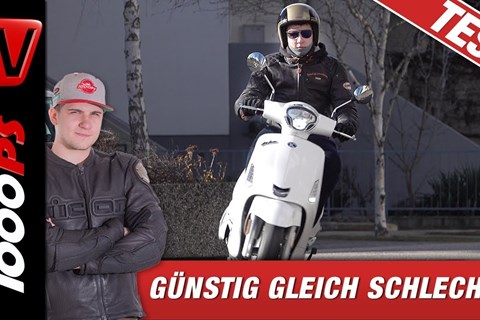 Kymco Like II 125 Test - bedeutet günstig gleich schlecht?