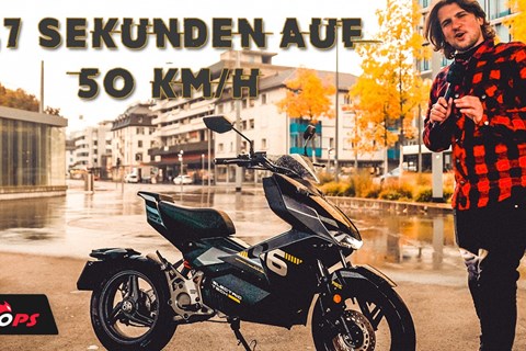 125 km/h schneller Elektroroller! Felo FW-06 Test