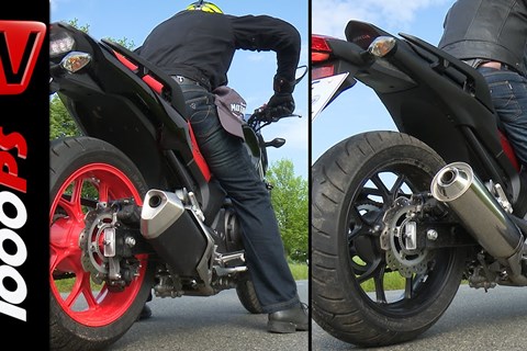 Beschleunigung Honda NC750S DCT vs. NC750S | Doppelkupplung gegen Handschaltung