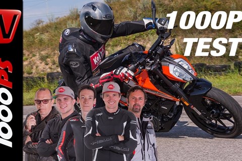 KTM Duke 125 Test 2018 - Großer 125er Vergleich