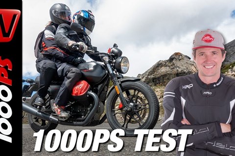 MotoGuzzi V7III Carbon Test - Alpenmasters - Überraschung! - Teil 3 von 18