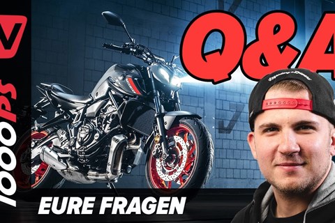 Yamaha MT-07 2021 - Eure Fragen, meine Antworten!