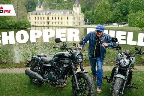 Soft-Chopper Comeback? Kawasaki Eliminator 500 & Vulcan S im Test!