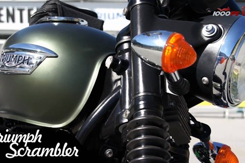 Triumph Scrambler Test - High Bike Ischgl