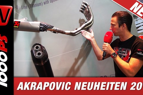 Akrapovic 2019 - MotoGP, neue Modelle und härtere Tests