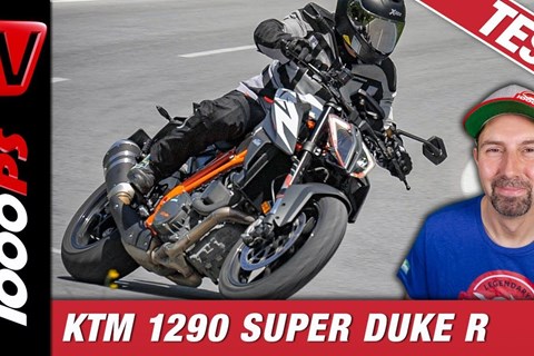 KTM 1290 Super Duke R Test in den Alpen