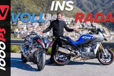 BMW S 1000 RR besser als BMW S 1000 XR? Test auf der Landstraße!