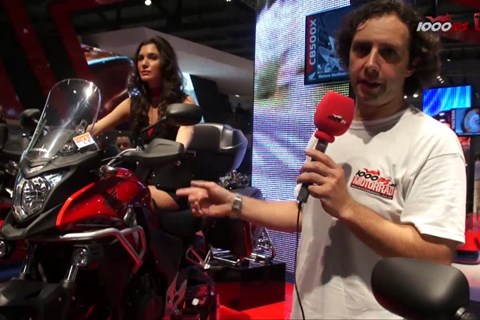 Premiere Honda CB500X News 2013 EICMA 2012