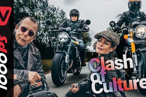 Klassiker mit Dampf im Duell: Kawasaki Z900 RS gegen Triumph Thruxton RS 2021 im Vergleich