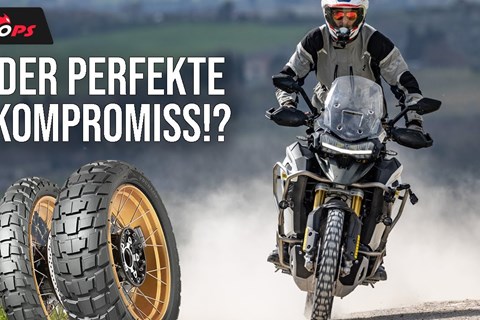 Das kann Dunlops erster 50-50-Reifen für Reiseenduros - Dunlop Trailmax Raid Test 2023