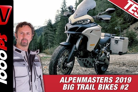 Ducati Multistrada 1260 Enduro im Alpenmasters Test - Vergleich - große Reiseenduros 2/4