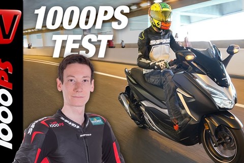 Honda Forza 125 und 300 - Test der neuen Modelle 2018