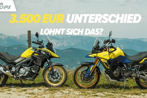 Macht die Suzuki V-Strom 650 noch Sinn? Reiseenduro-Vergleich gegen die neue 800DE!