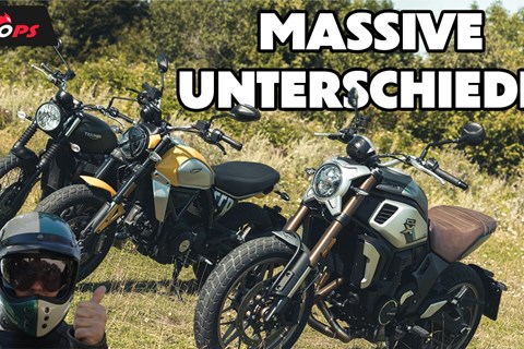 Welche Scrambler ist die Beste? Vergleichs-Test Triumph vs Ducati vs. CFMOTO