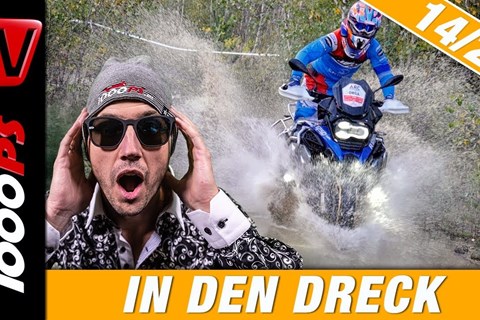 Mit der Reise-Enduro im Gelände - bremsen, beschleunigen, Kurvenfahrt 14/20